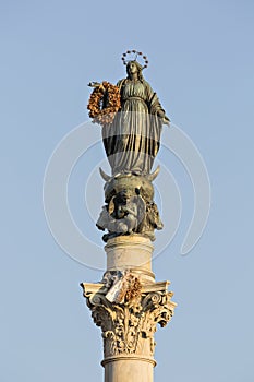 Colonna dellÃ¢â¬â¢Immacolata in Rome, Italy